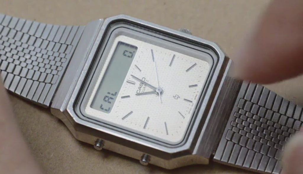 Casio AT-550 "Janus" legendary touchscreen calculator watch Japan 1984