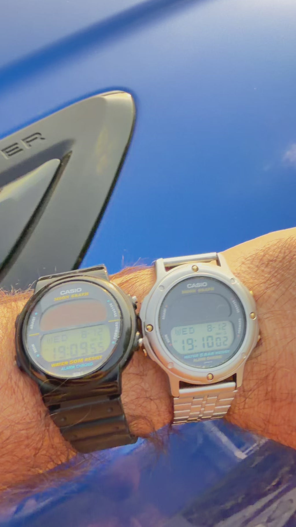 Casio GMW-15 Moon Graph A Special Watch from Japan 1985